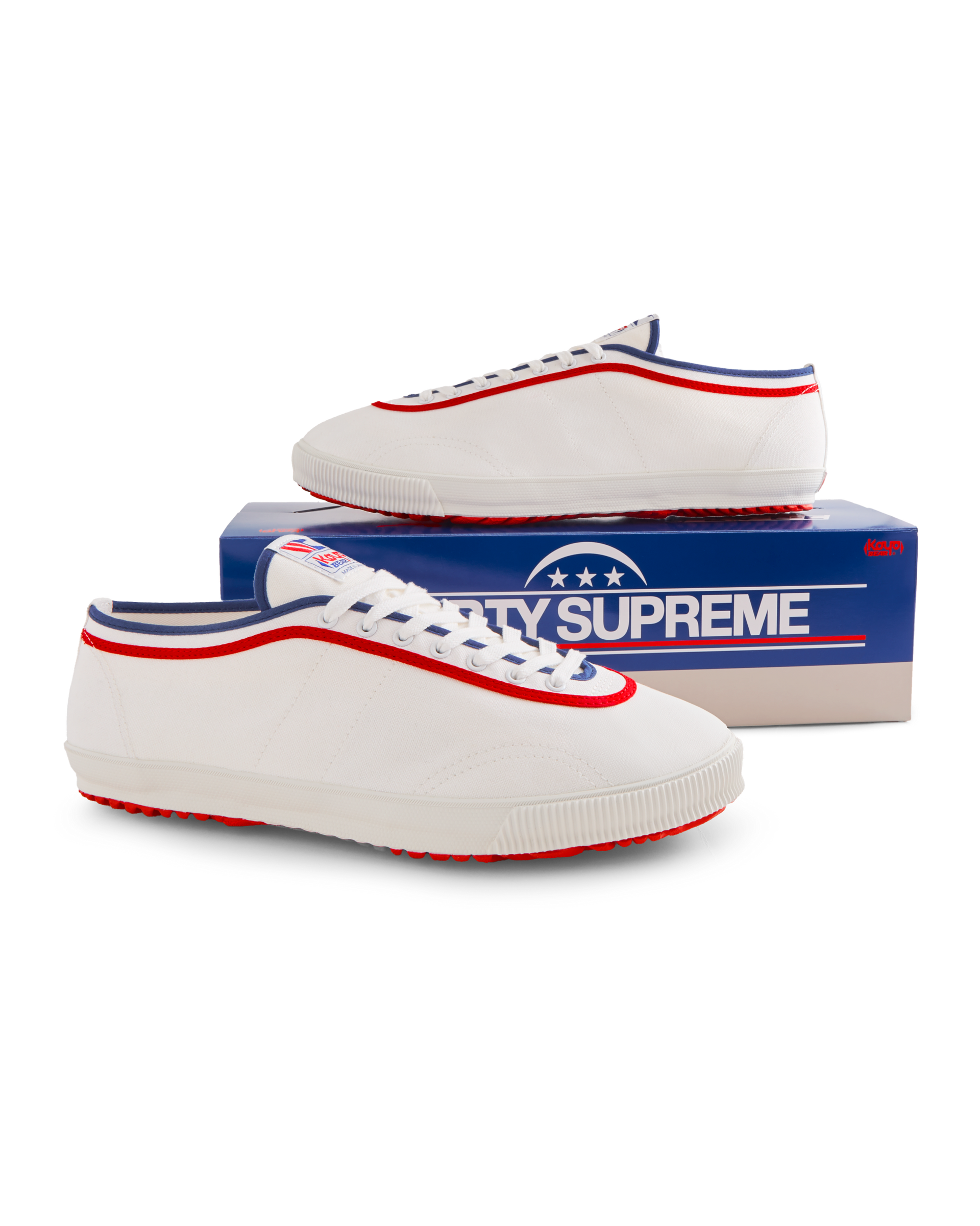 Koyo Bear Marty Supreme edition sneakers assembled with box, handmade canvas shoes made in Japan
