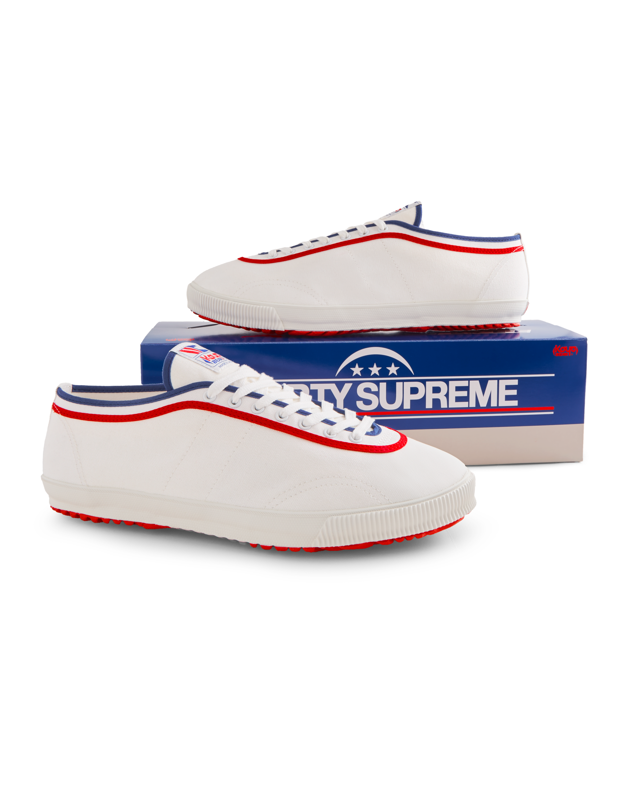 Koyo Bear Marty Supreme edition sneakers assembled with box, handmade canvas shoes made in Japan
