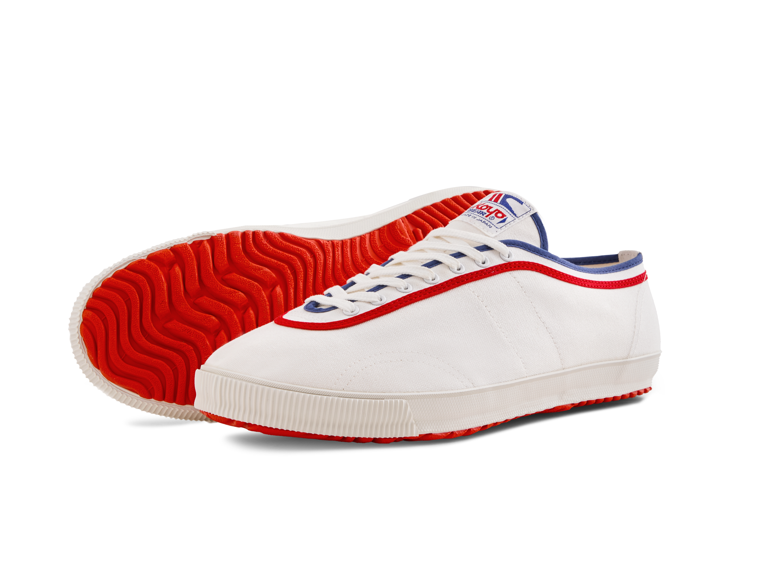 Sole and side view of the Koyo Bear Sharpman Marty Supreme Edition 2 sneakers, crafted in Japan for the A24 film collaboration.