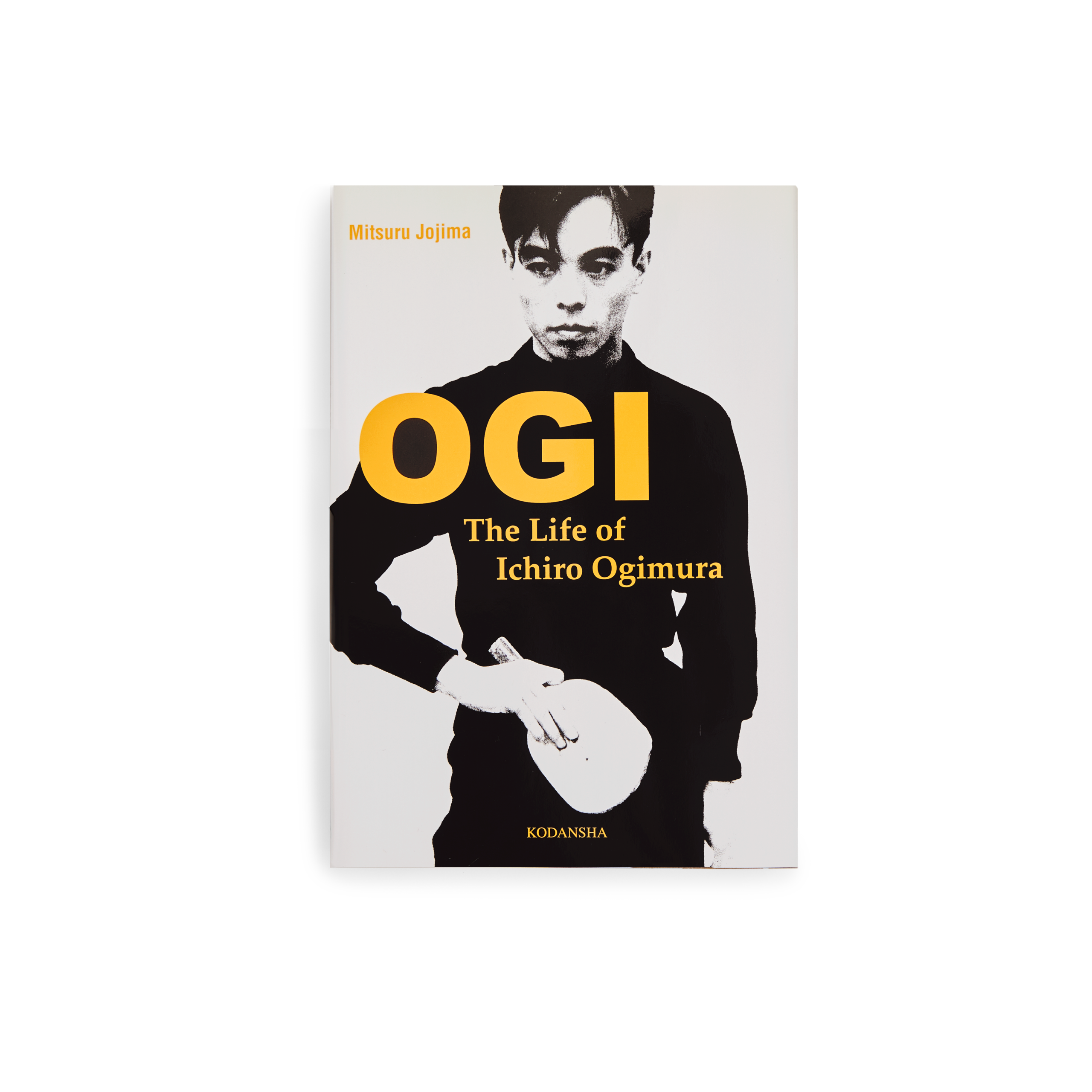 English edition of “OGI – The Life of Ichiro Ogimura” by Mitsuru Jojima, telling the story of the 12-time world champion table tennis player, international diplomat, and pioneer who shaped modern table tennis.