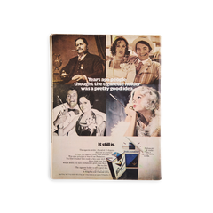 Back cover of Time magazine from April 26, 1971, featuring a vintage cigarette advertisement, part of the historic issue documenting the Ping Pong Diplomacy and the U.S. table tennis team’s visit to China.