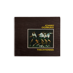 Cover of the German 1973 book “Tischtennis – Ichiro Ogimura” published by JOOLA, written by world champion Ichiro Ogimura and documenting his table tennis techniques.